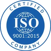 ISO 9001:2015 certified